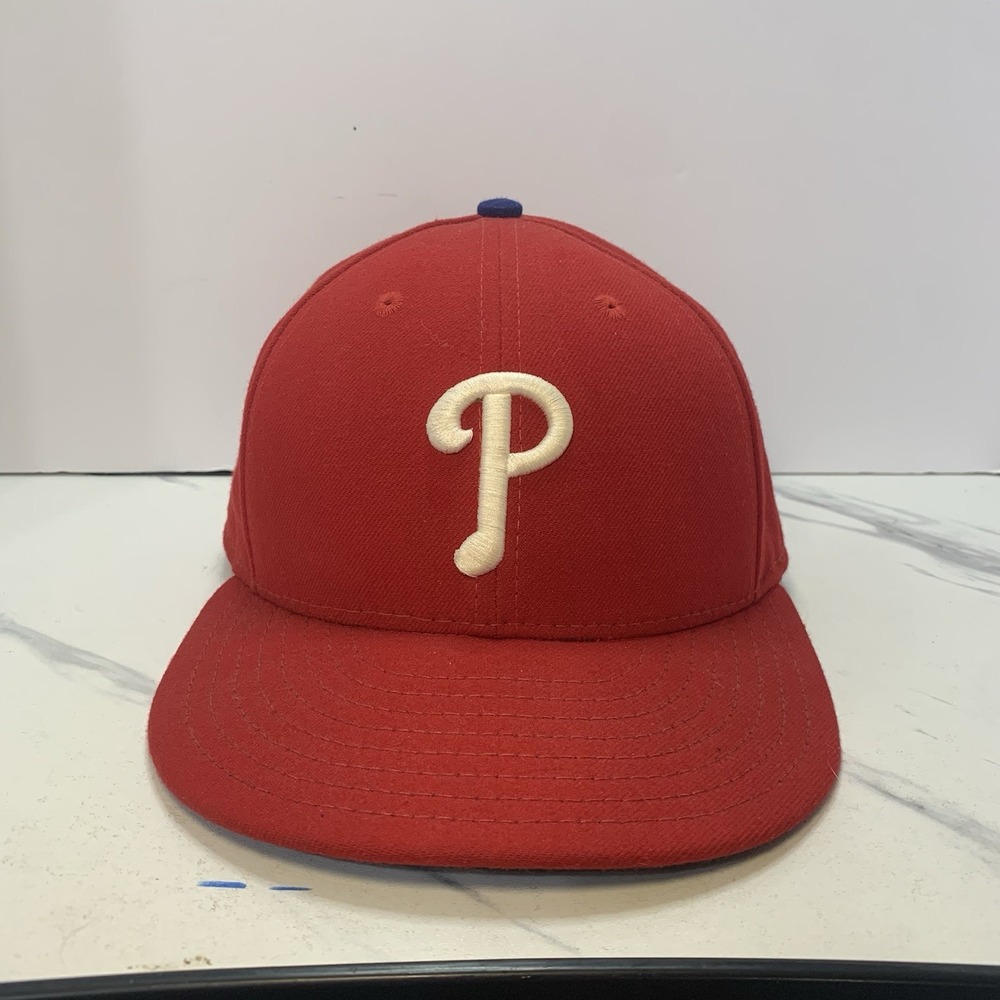 2012 Philadelphia Phillies New Era 59Fifty Hat Fitted Sz 7 1/4